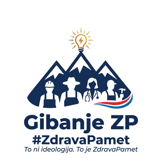 Logotip Gibanje ZP – #ZdravaPamet